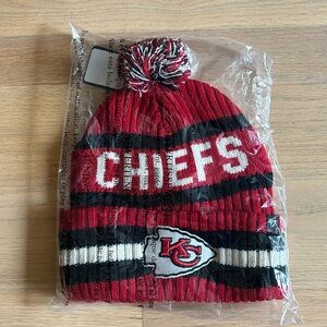 Kansas City Chiefs Pom Beanie — NWT